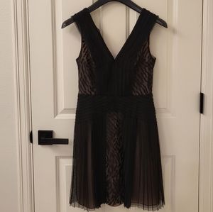BCBGMAXAZRIA black lace dress